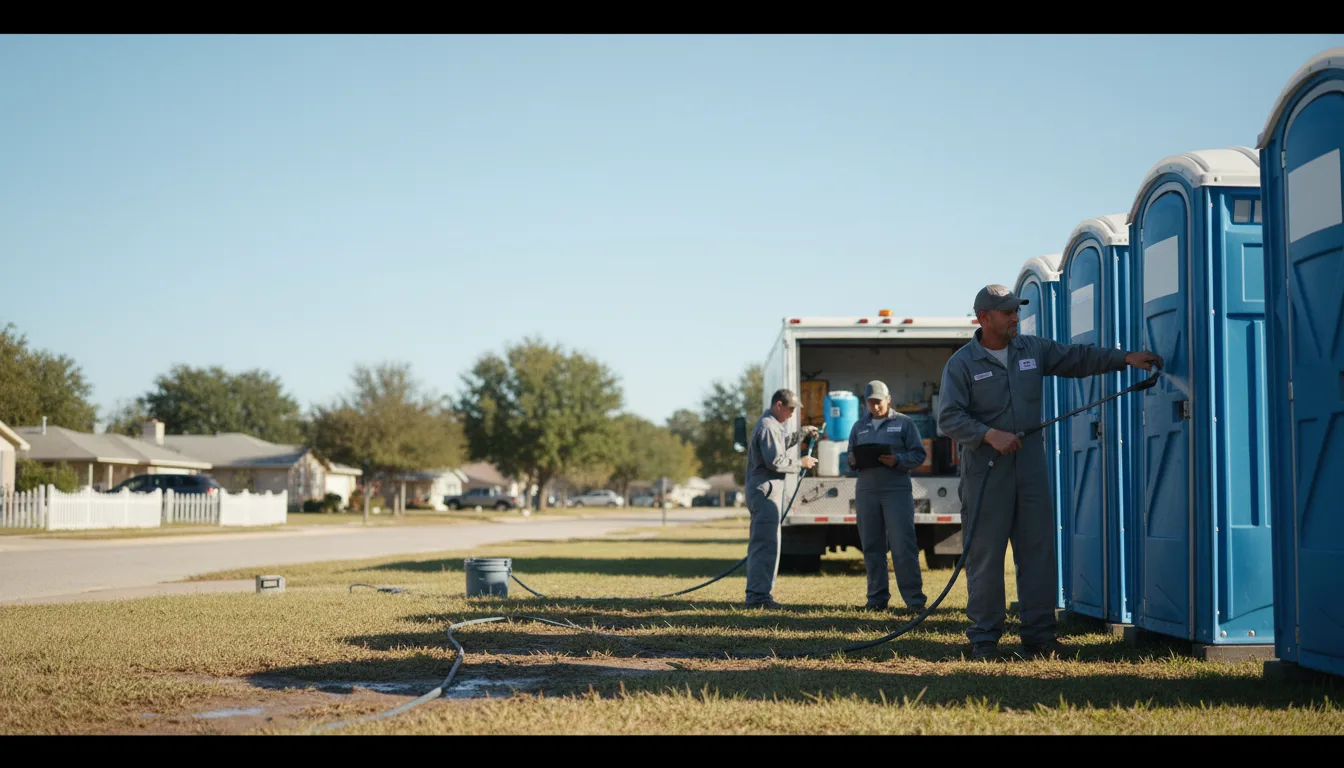 Long-Term Portable Toilet Rental in Hickory, NC near me
